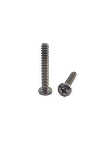 1/4 x 1 UNC Panhead Machine Screw 304 Stainless Steel Phillips