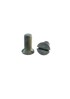 5/16 x 3/4 UNC Countersunk Machine Screw Zinc Plated Slot