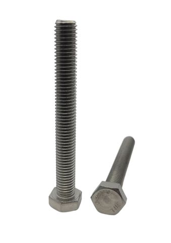 8 x 100 Set Screw 304 Stainless Steel