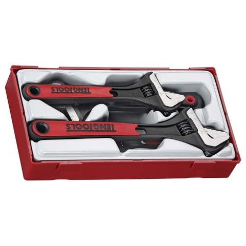 4pc Adjustable Wrench Set