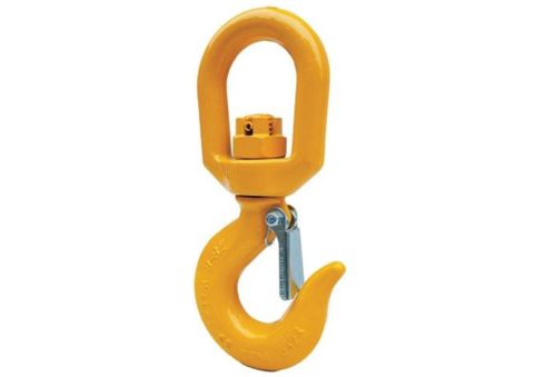 7-8mm Chain 2T - G80 Swivel Eye Sling Hook w/ Safety Latch