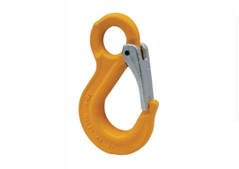 10mm Chain 3.15T - G80 Eye Sling Hook w/ Safety Latch