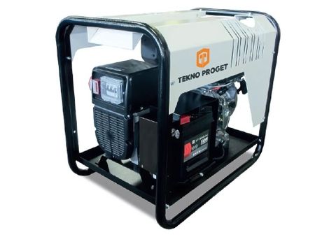 Tekno Proget 6.5kVA Portable Diesel Generator