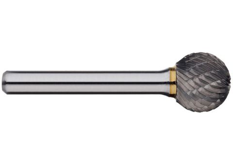 Alpha 1/2 Ball Carbide Burr - 1/4 Shank