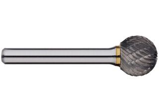 Alpha 5/8 Ball Carbide Burr - 1/4 Shank