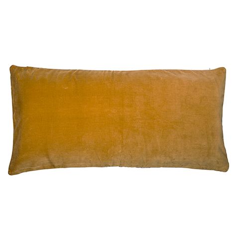 Velvet Lodge Cushion Saffron