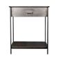Iron Sidetable with Drawer
