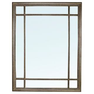 Parco Champagne Silver Grid Mirror