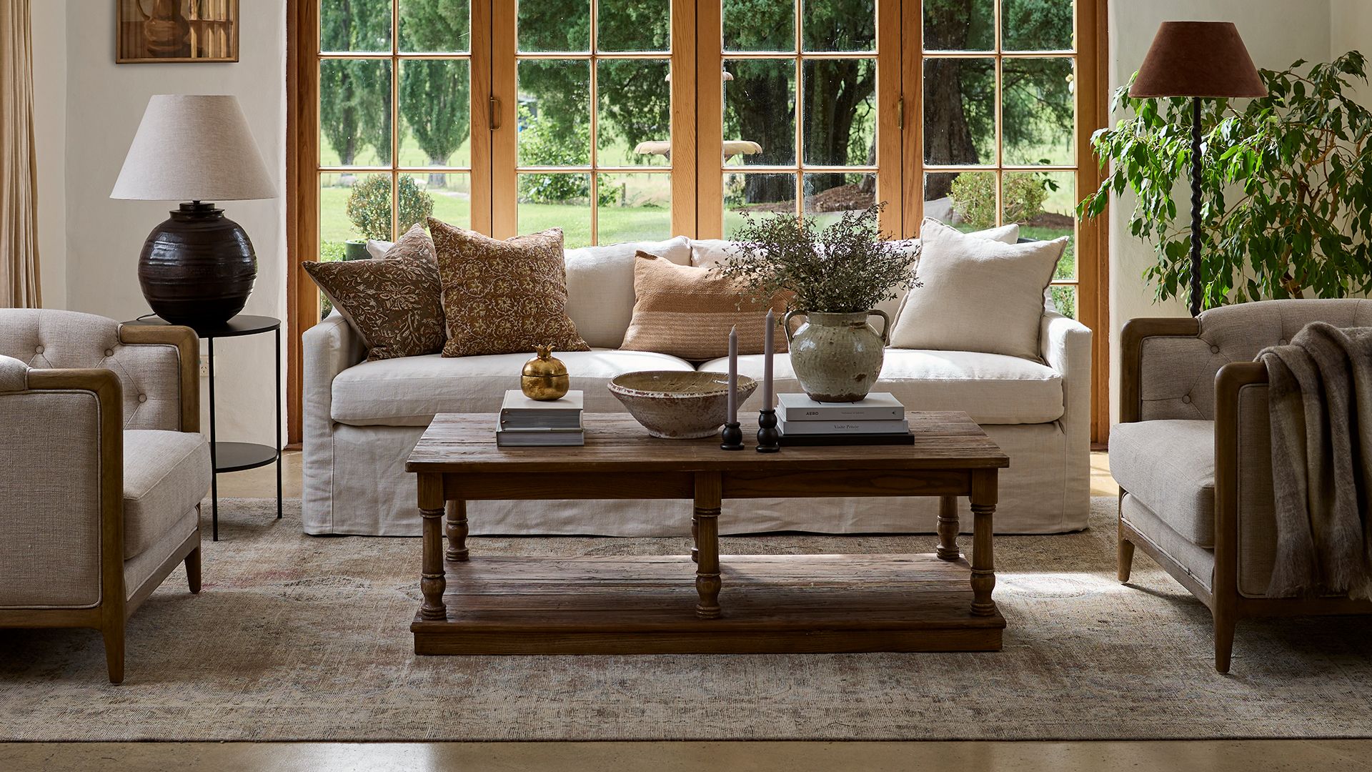 <h2>Made for Living</h2><button>Shop Furniture</button>