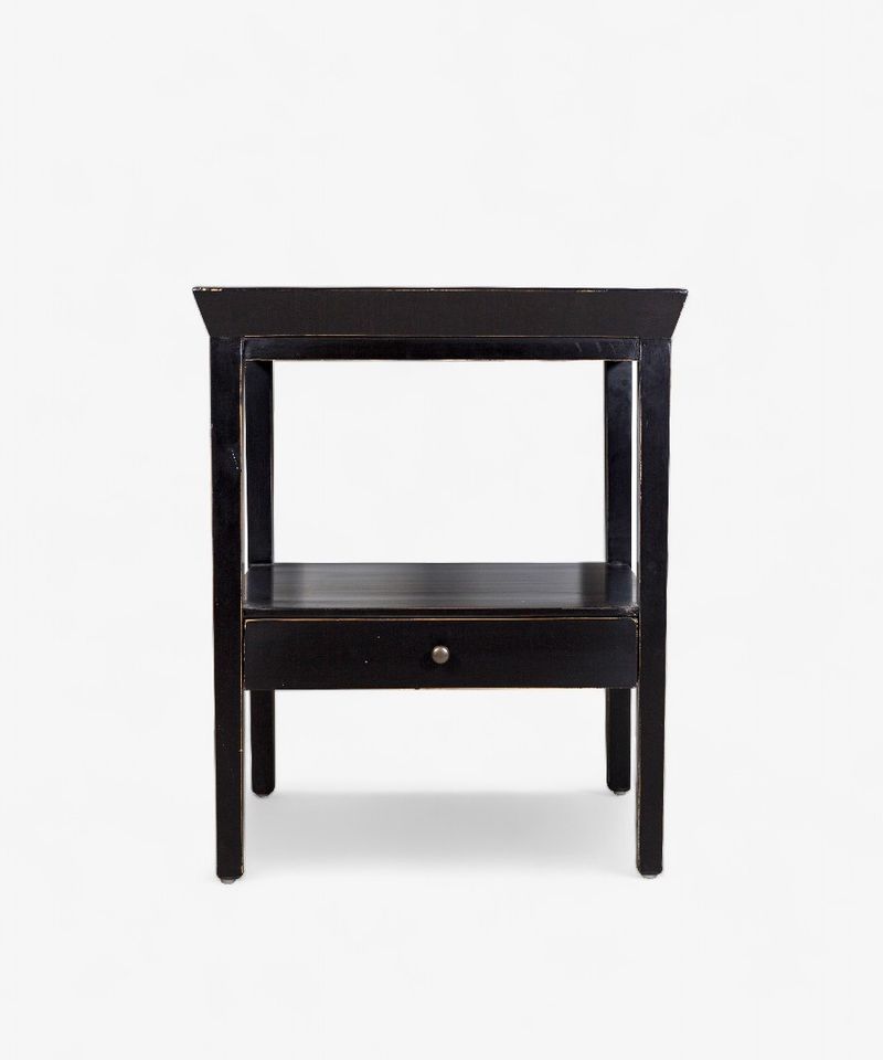 Santiago Bedside Table Black