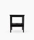 Santiago Bedside Table Black