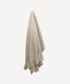 Throw Tassle Soft Grey