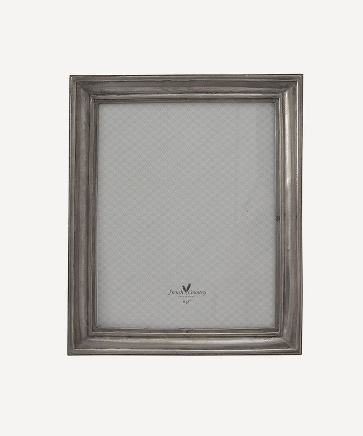 Narrow Edge Pewter Photo Frame 6x8"