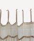 Ruffles Linen Curtain Natural