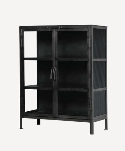 Monroe Short Glass Display Cabinet