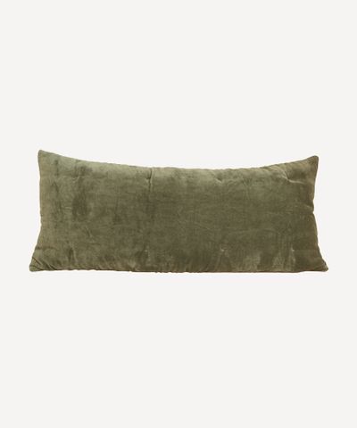 Velvet Lodge Cushion Cover Olive