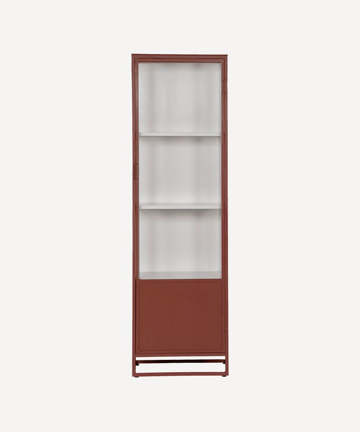 Cole Display Cabinet Single Rust