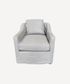 Dume Chair Soft Grey Cotton
