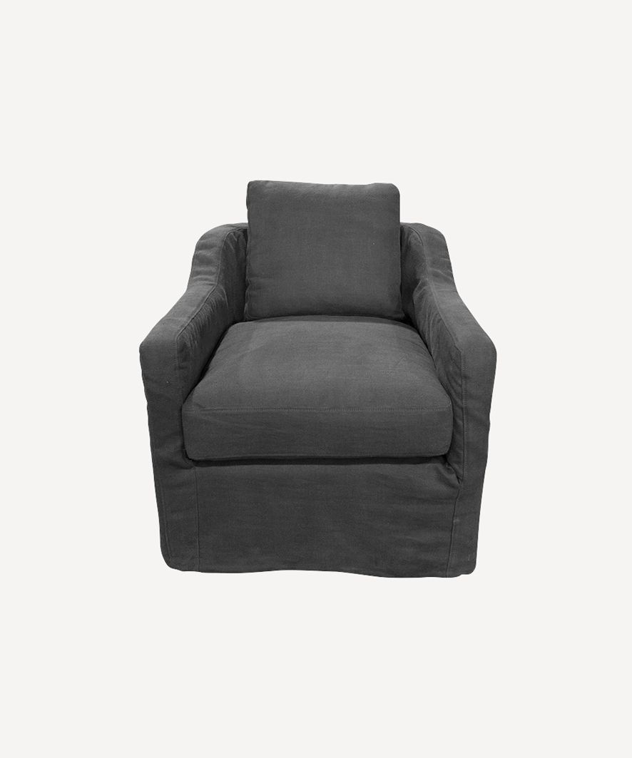 Dume Chair Graphite Cotton