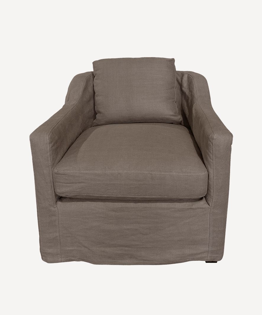 Dume Chair Coffee Cotton