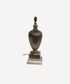 Finial Antique Silver Lampbase