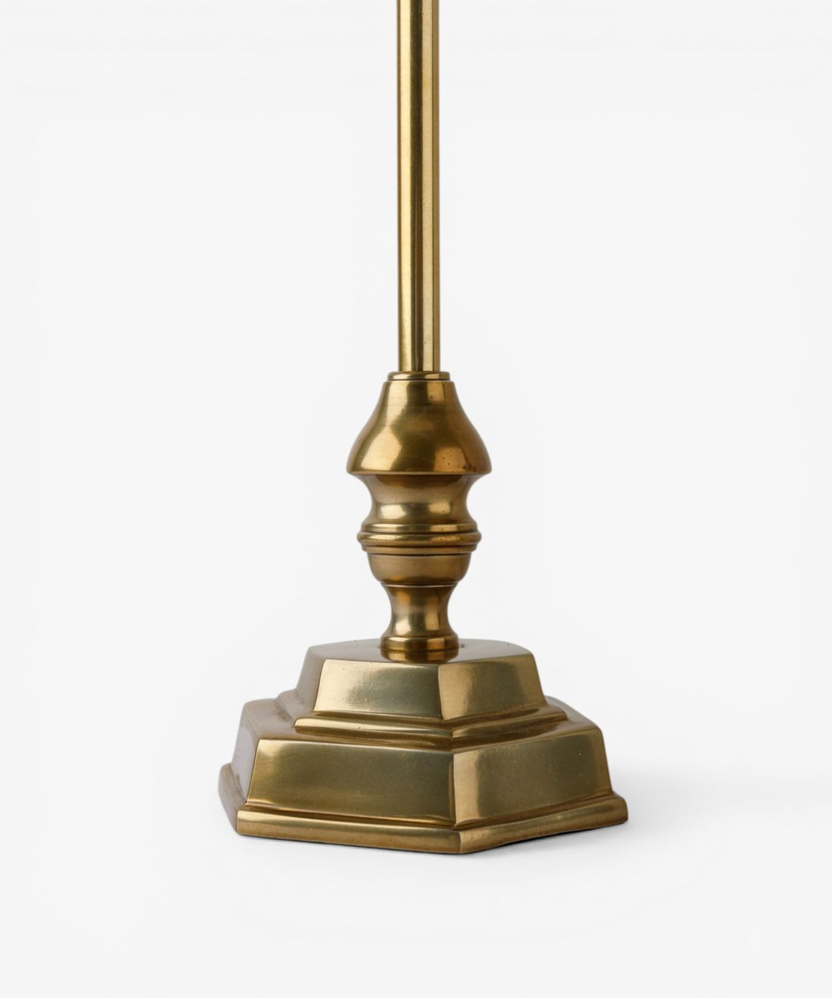 Antique Gold Hexagon Lamp Base