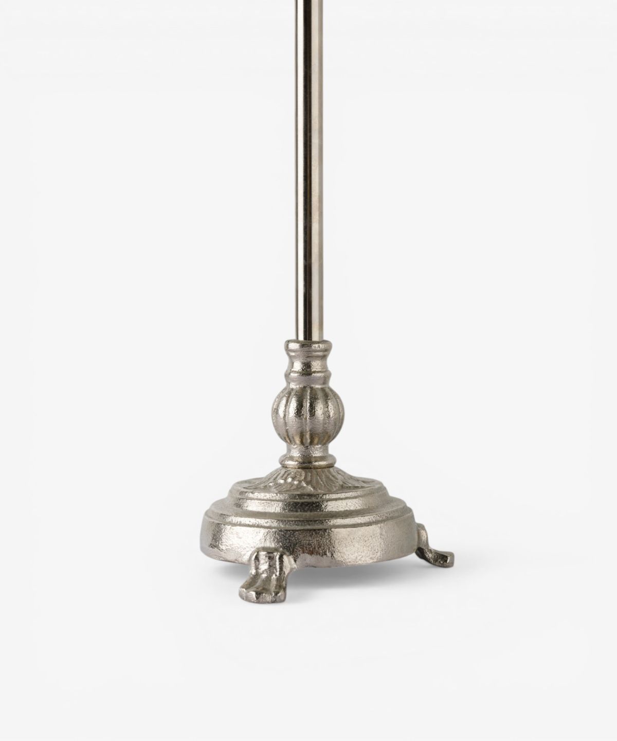 Clara Lamp Base Antique Silver