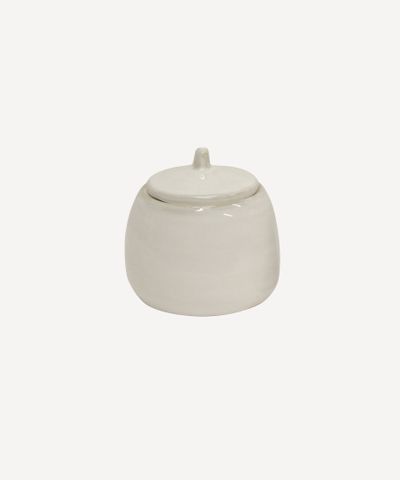 Franco Rustic White Sugar Pot