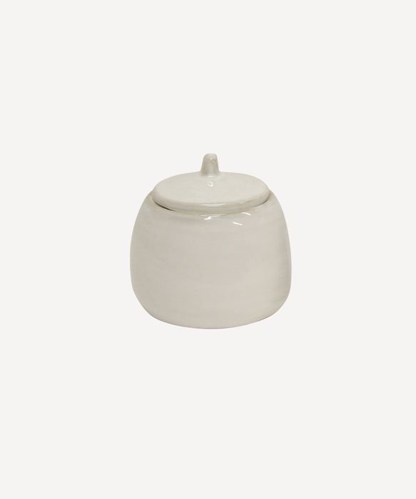 Franco Rustic White Sugar Pot