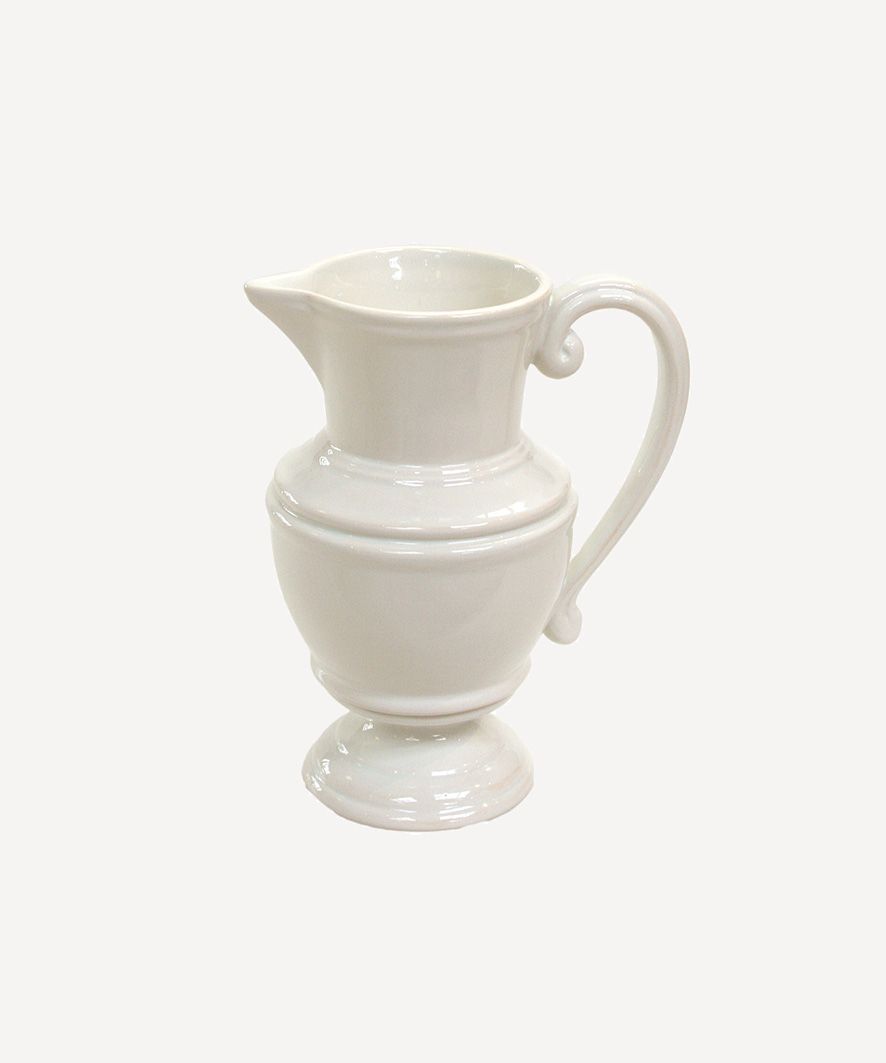 White Pitcher Small