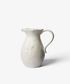 Dragonfly Stoneware White Jug Small