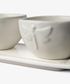 Dragonfly Stoneware White Condiment Set (3PC)
