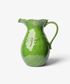 Dragonfly Stoneware Green Jug Large