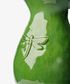 Dragonfly Stoneware Green Jug Large