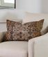 Diamond Mono Rectangle Print Cushion Cover