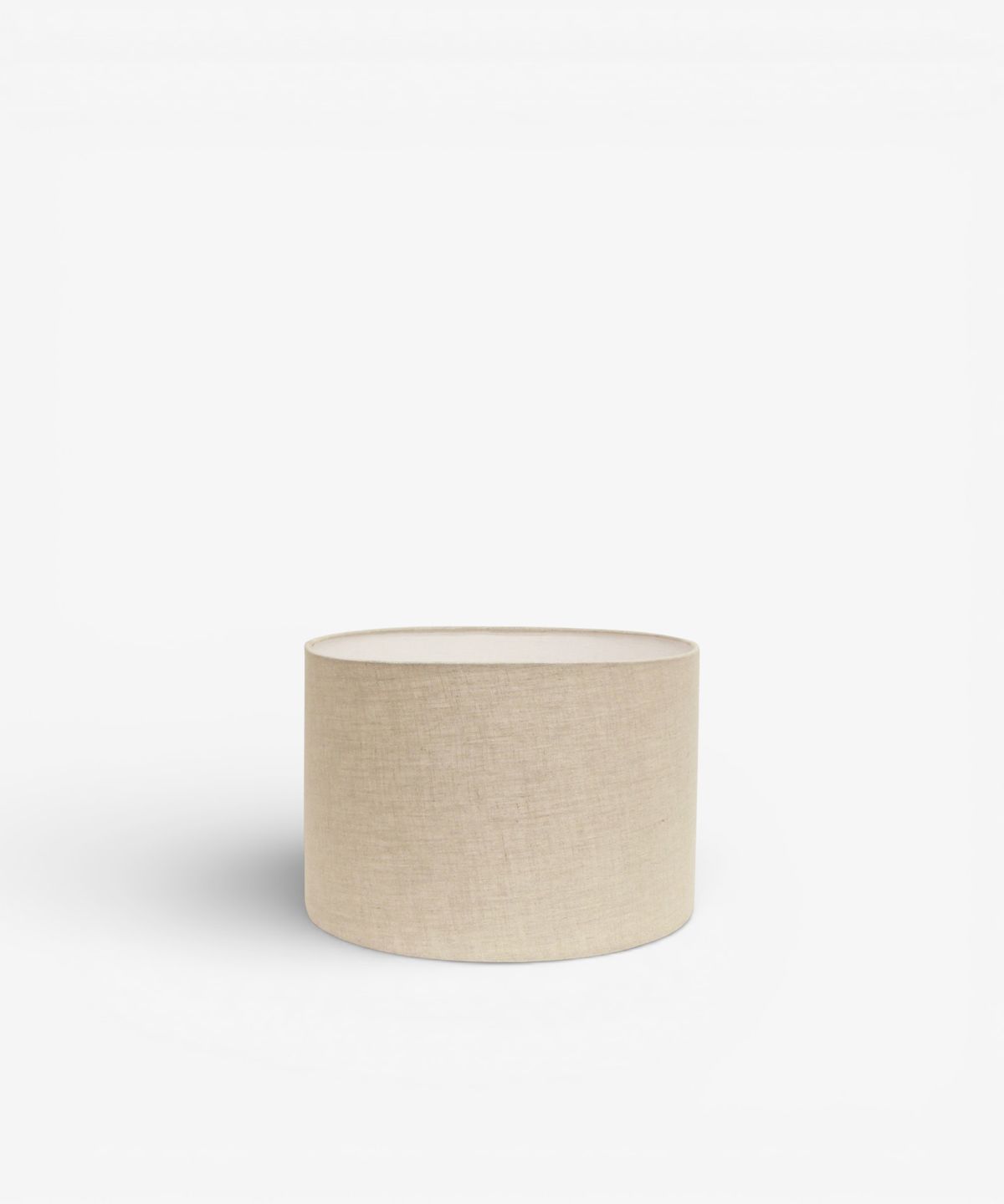 Drum Linen Shade Natural 28cm