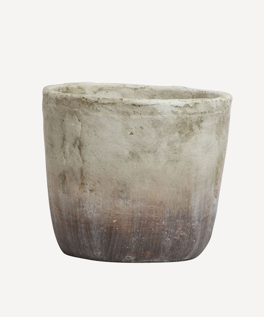 Marron Planter Pot Medium