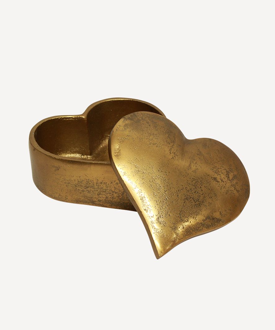 Heart Box Gold