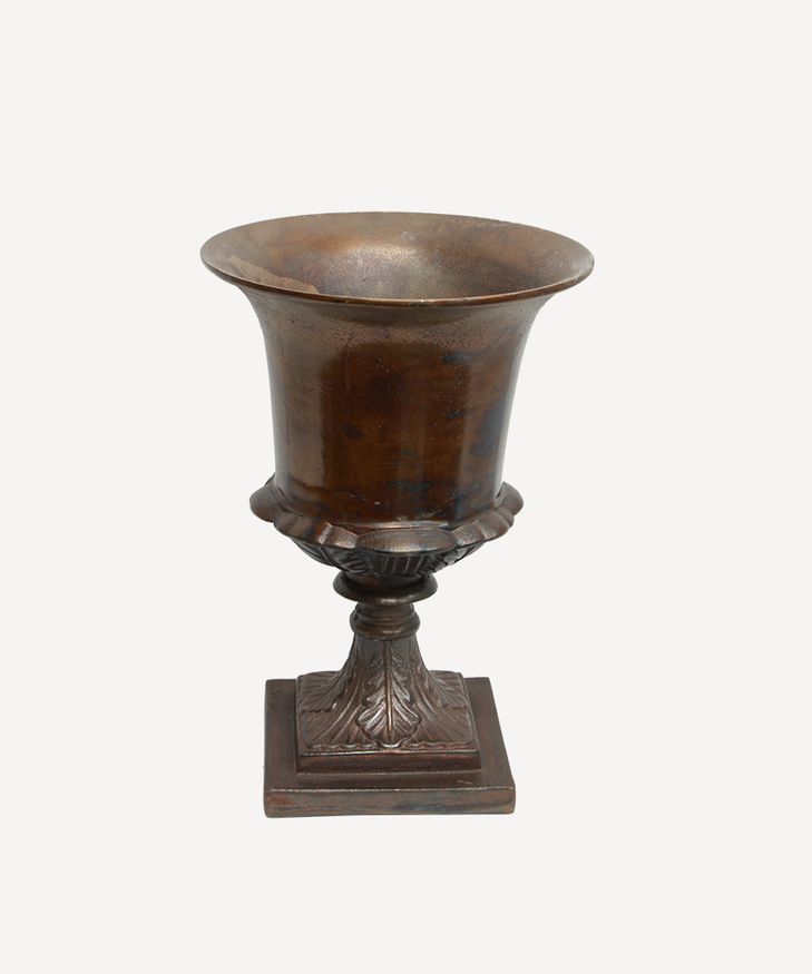 Celestino Urn Dark Bronze Small