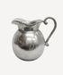 Valeria Flower Jug Silver