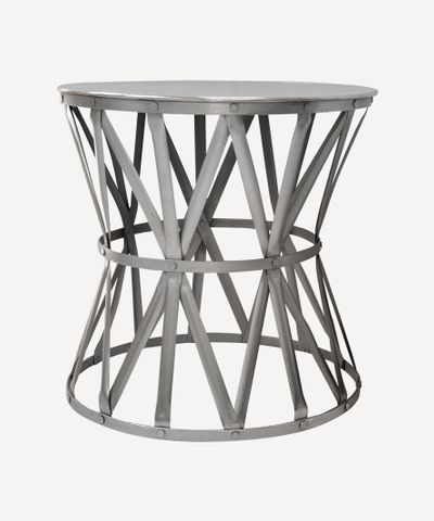 Drum Table Nickel Large