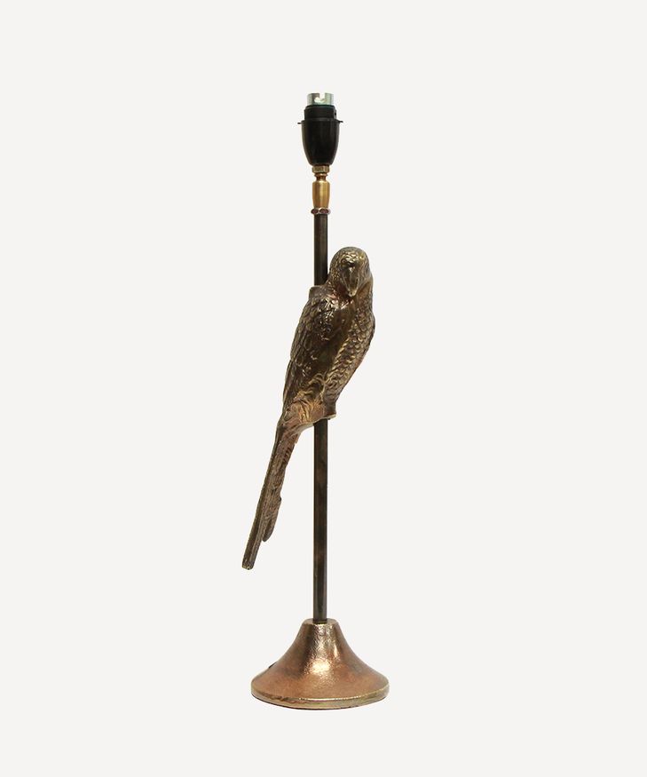 Parrot Antique Gold Lampbase