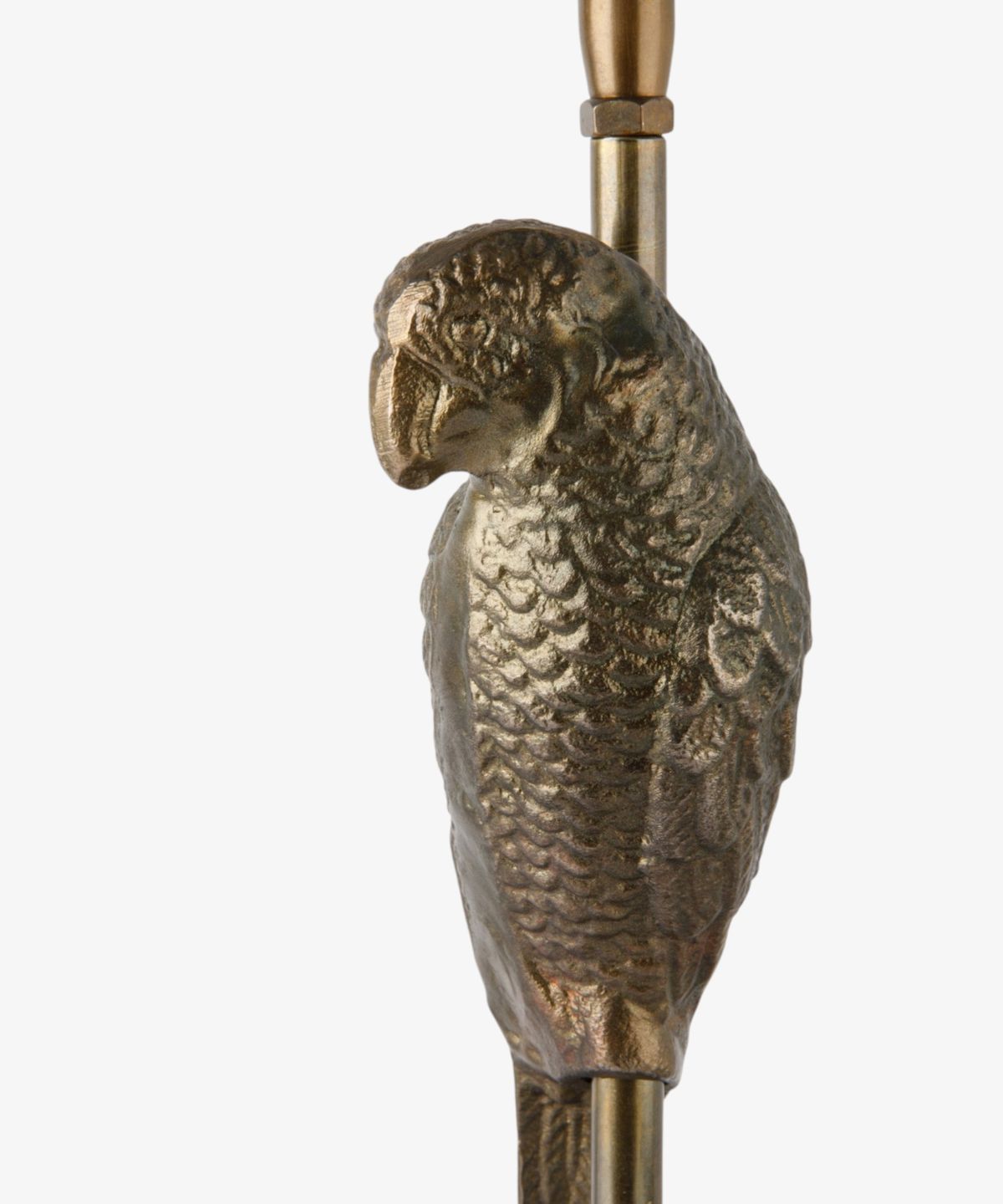 Parrot Antique Gold Lampbase