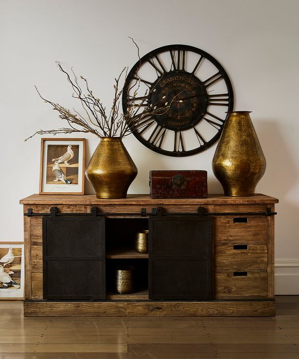 Sliding Door Sideboard