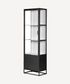 Cole Display Cabinet Single Black