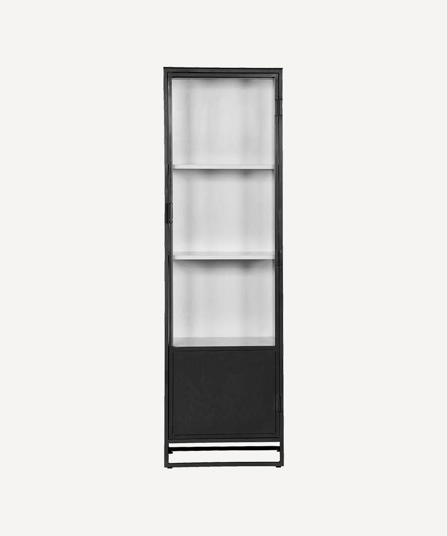 Cole Display Cabinet Single Black