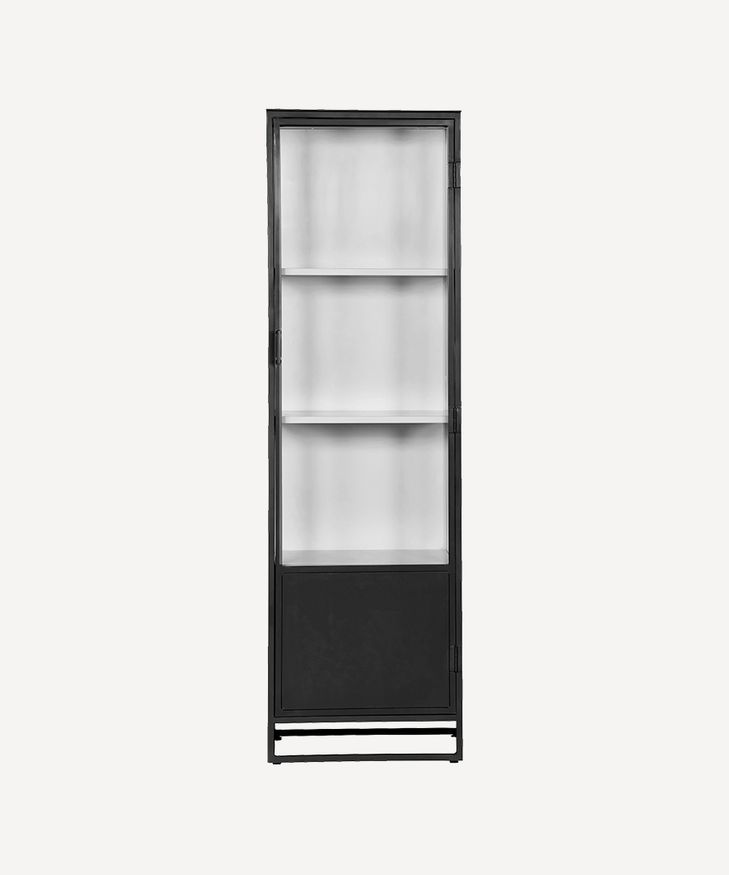 Cole Display Cabinet Single Black