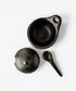 La Chamba Sauceboat with Lid and Spoon (3PC)