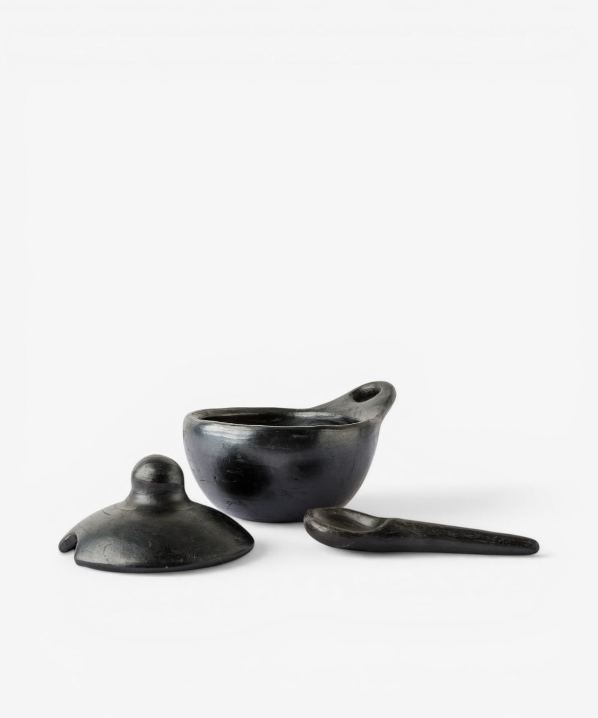 La Chamba Sauceboat with Lid and Spoon (3PC)