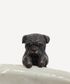 Hanging French Bulldog Dark Brown